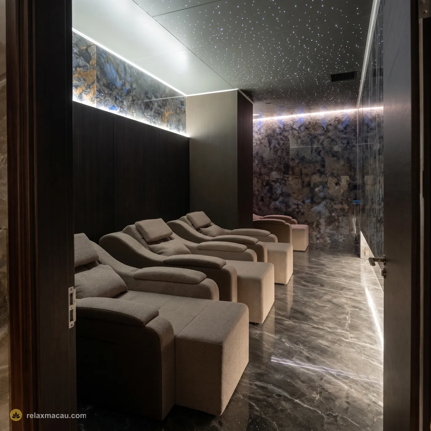 Manhao Spa starlight recliner lounge