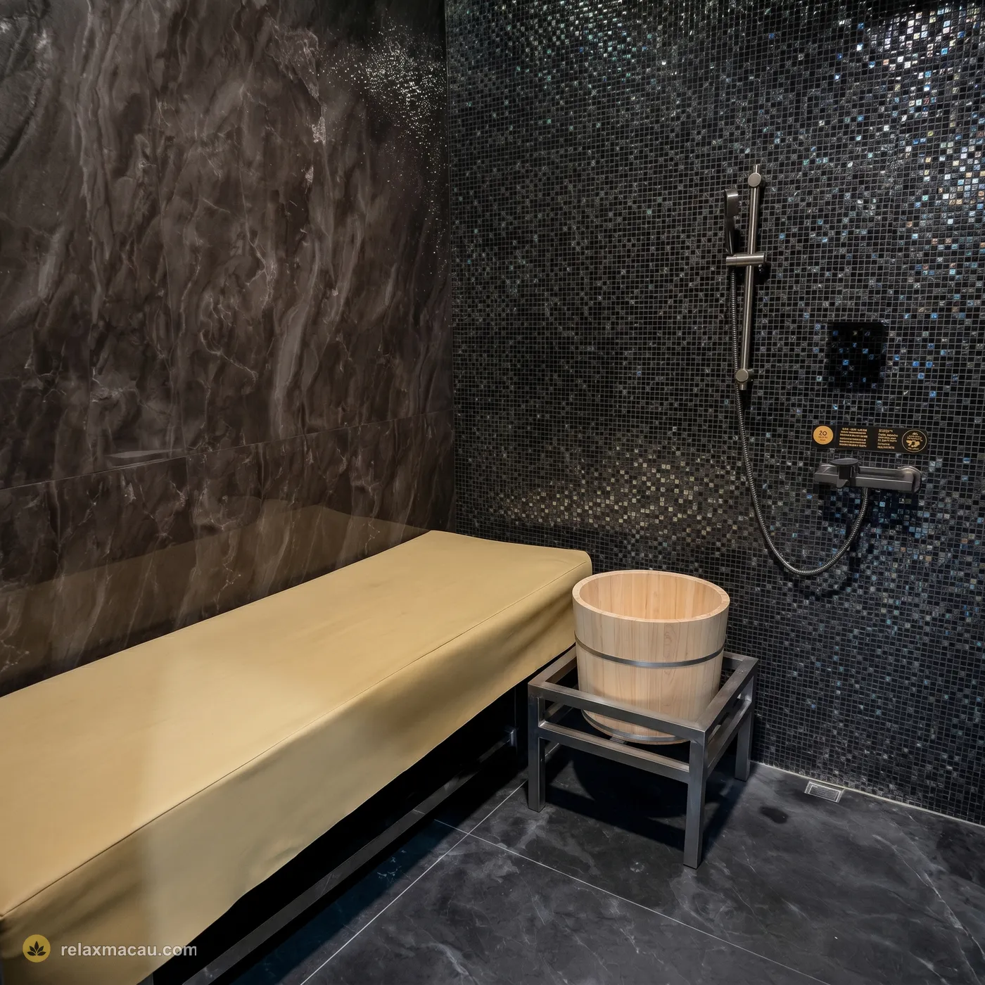 Manhao Spa dark steam shower room