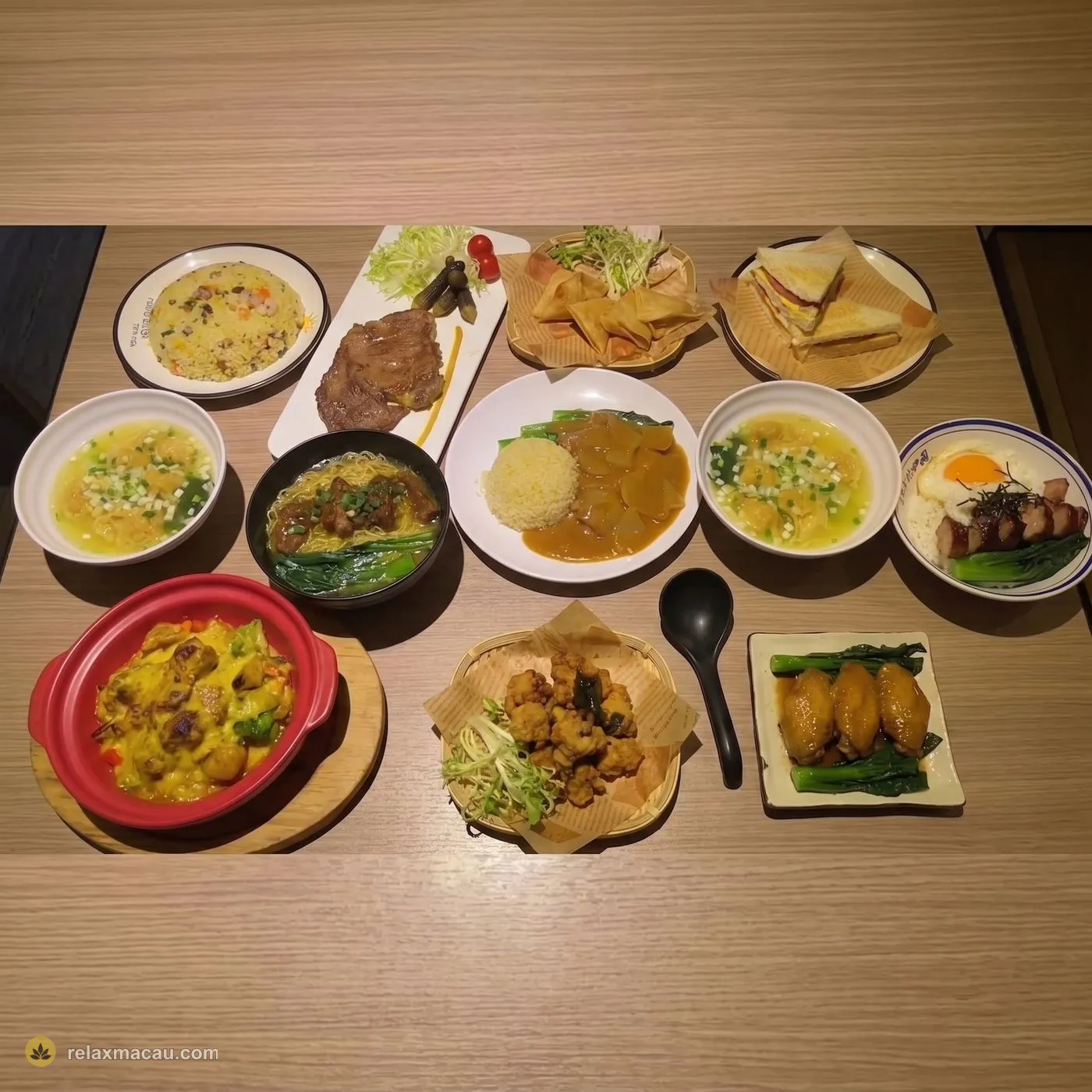 Number One Sauna complimentary dining