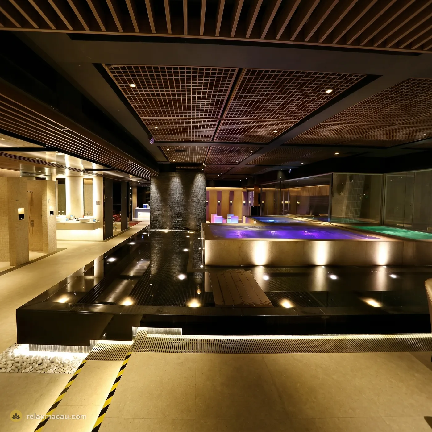 Number One Sauna indoor bath pool