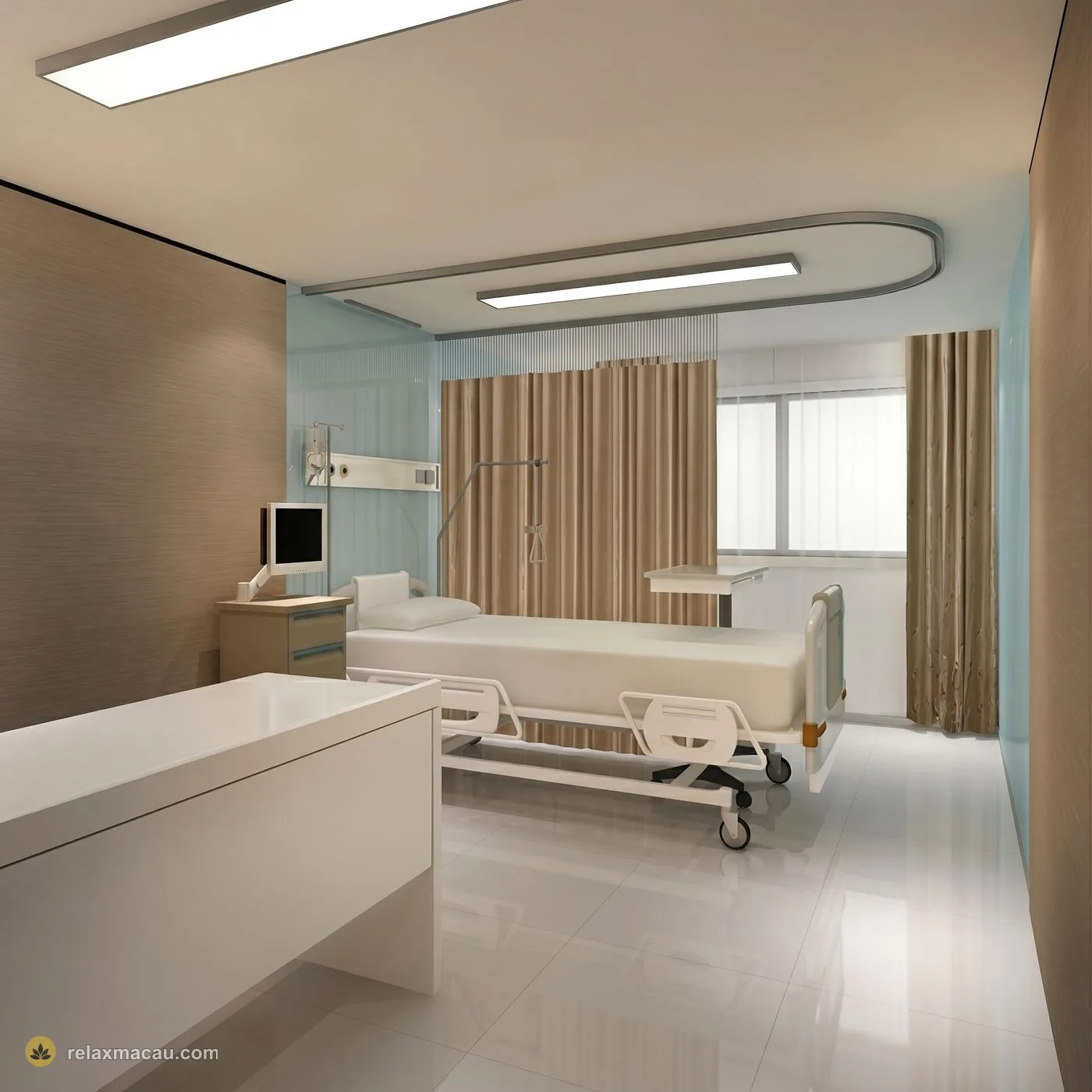East Castle Spa hospital ward room