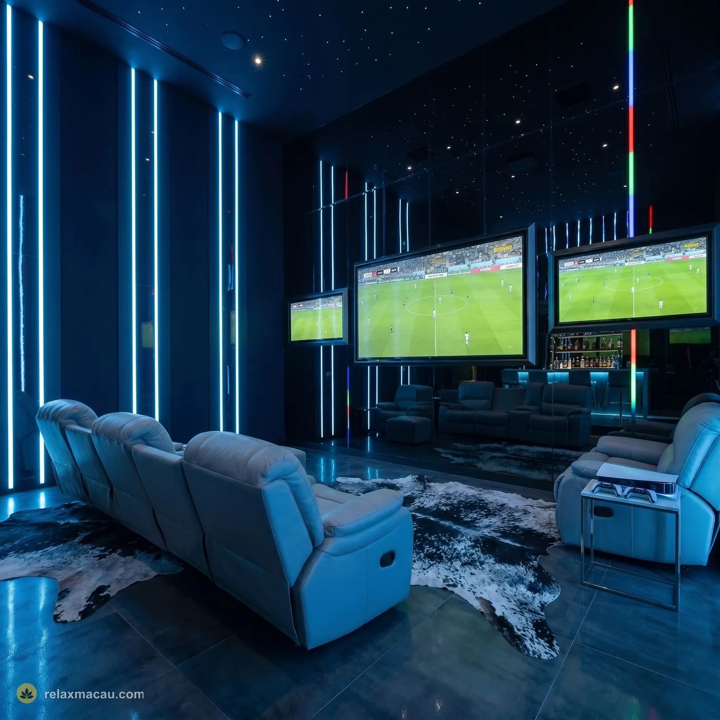 M Club sports-TV lounge