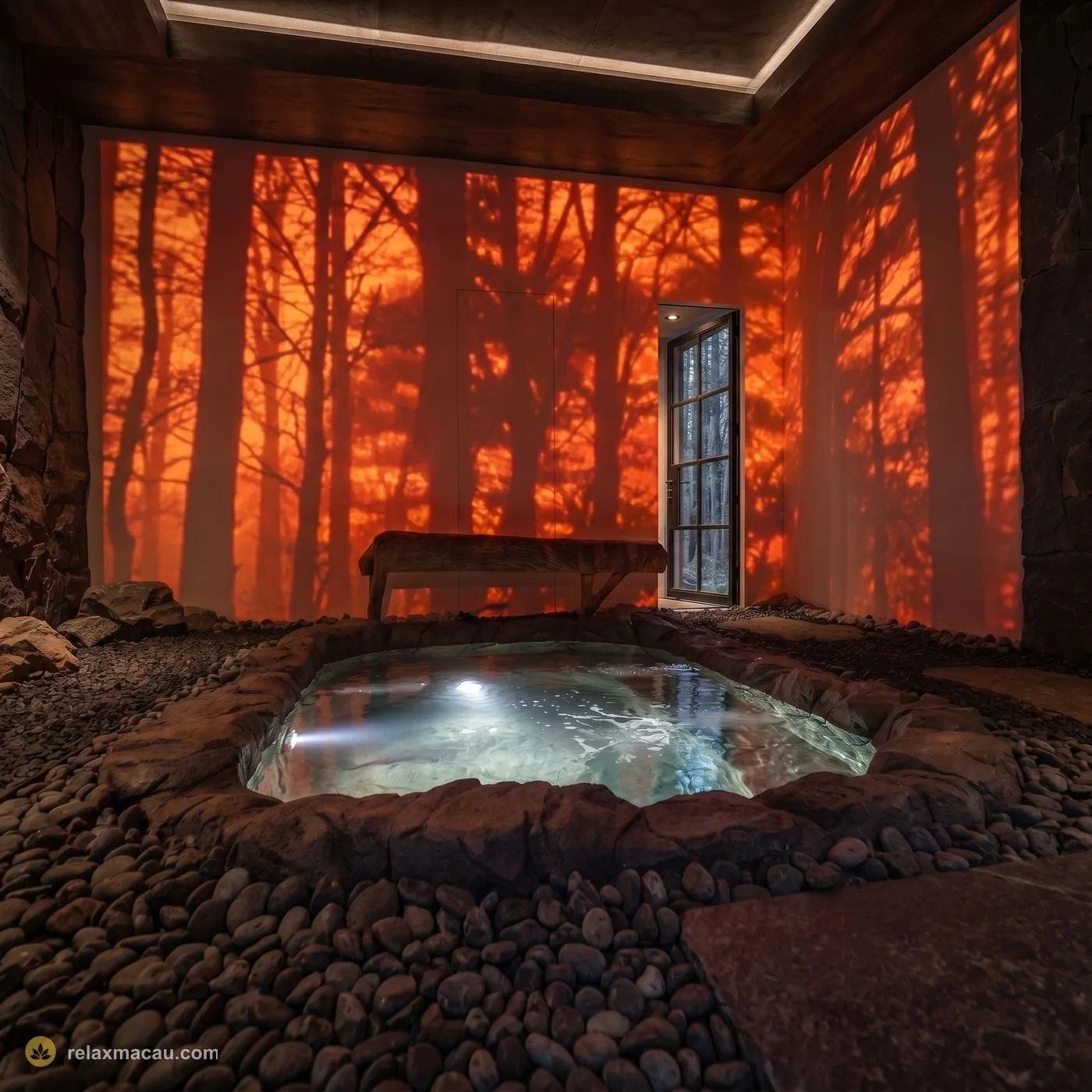 M Club Japanese hot-spring room